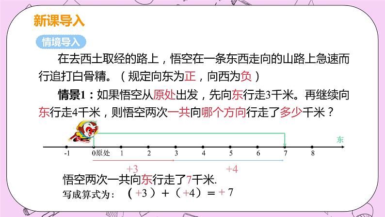 人教版七年级数学上册 第1章 有理数 1.3 有理数的加减法  1.3.1 课时1 有理数的加法第5页