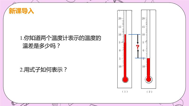 人教版七年级数学上册 第1章 有理数 1.3 有理数的加减法  1.3.2 课时1 有理数的减法第4页