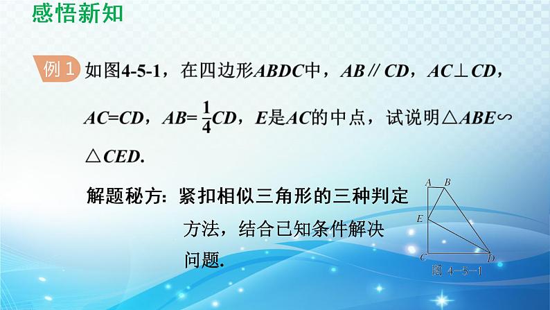 鲁教版（五四制）数学八下9.5 相似三角形判定定理的证明 导学课件06