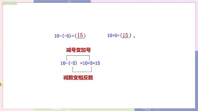 人教版七年级数学上册 第一章有理数1.3有理数的加减法（第3课时）PPT课件+教学详案05