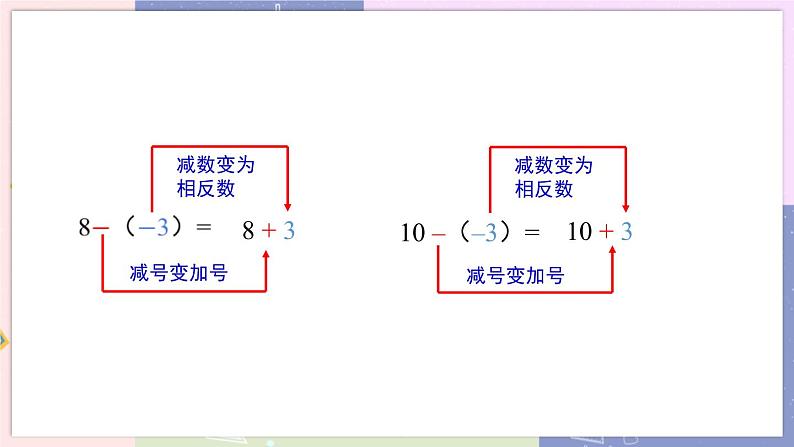 北师大版中学数学七年级上2.5 有理数的减法 教学课件+教学详案06