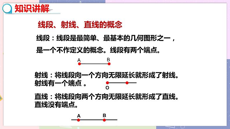 北师大版中学数学七年级上4.1 线段、射线、直线 教学课件+教学详案08