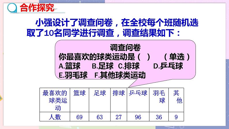 北师大版中学数学七年级上6.3  数据的表示（第1课时 扇形统计图） 教学课件+教学详案04