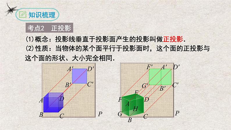 第二十九章 投影与视图复习【知识梳理】——2022-2023学年人教版数学九年级下册单元综合复习07