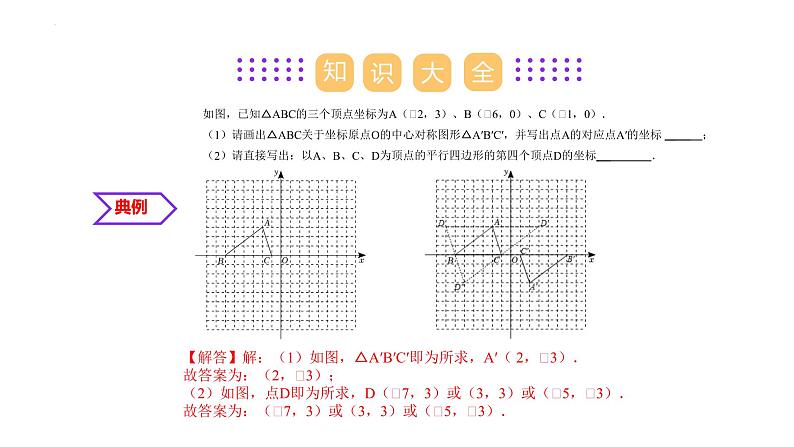 第九章 中心对称图形—平行四边形-【复习课件】2022-2023学年苏科版数学八年级下册单元综合复习07