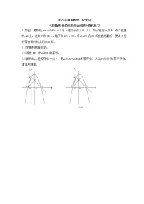 2023年中考数学二轮复习《压轴题-角的关系综合问题》强化练习(含答案)