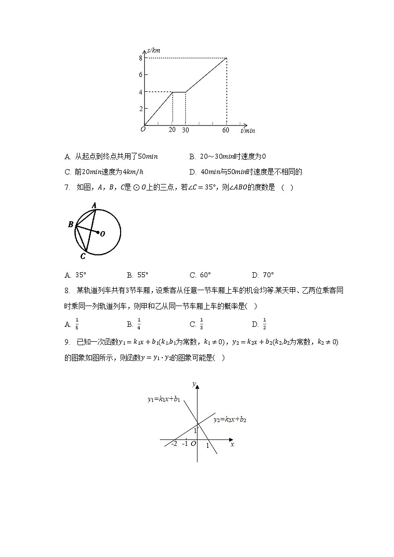 2023年安徽省池州市贵池区等两地中考数学二模试卷（含解析）02