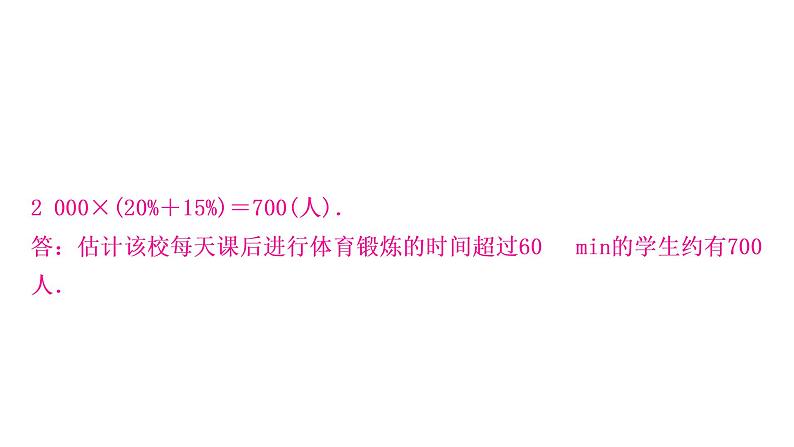 中考数学复习中档题突破专项训练六统计与概率作业课件第5页