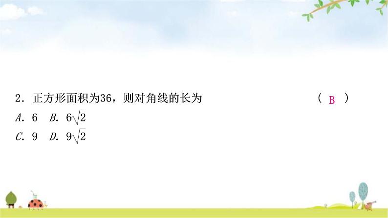 中考数学复习第五章四边形第四节正方形作业课件03