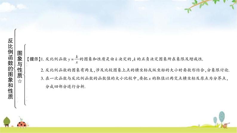 中考数学复习第三章函数第四节反比例函数及其应用教学课件第5页