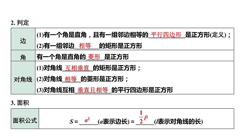 2023年中考数学一轮复习课件：正方形第4页