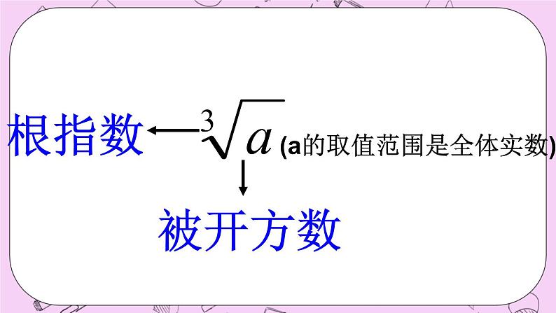 北京课改版数学八年级上册立方根_课件106