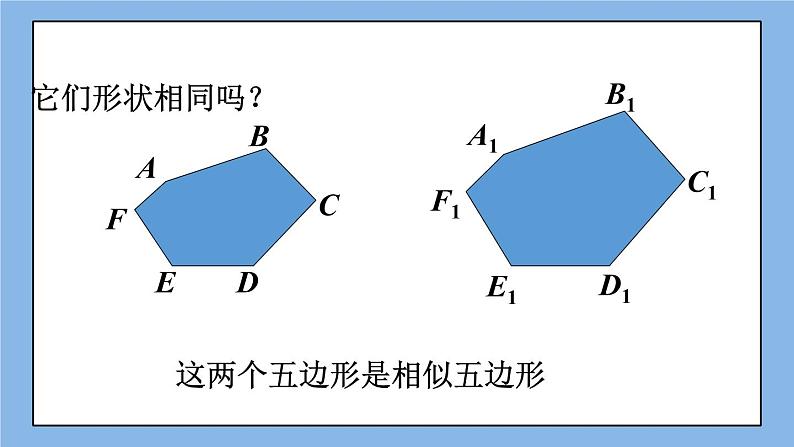 北京课改版 数学九年级上册  18.4 相似多边形 课件04