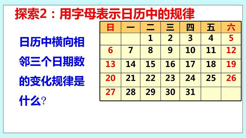 2.1 字母表示数 课件06