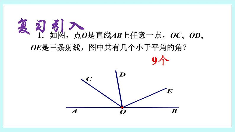 3.7 角的度量与角的换算 课件05