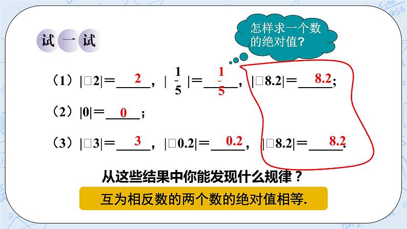 2.4 绝对值 课件第5页