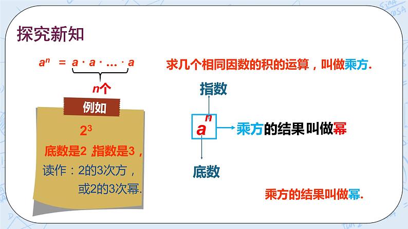 华师数学七年级上册 2.11《有理数的乘方》PPT课件03