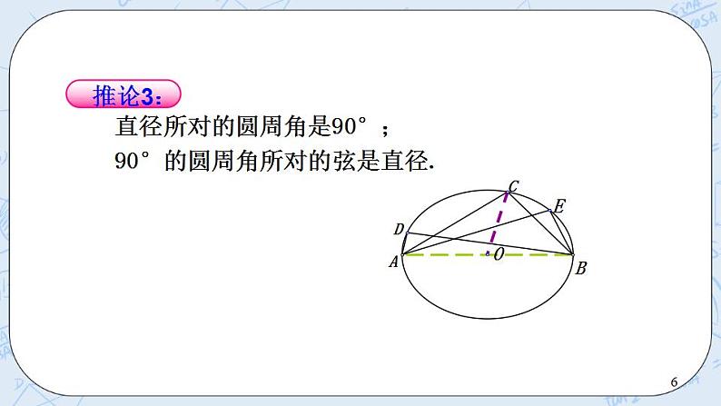 青岛版六三制九上数学 《圆周角（2）》课件+教学设计06