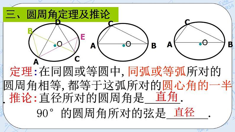 青岛版六三制九上数学 《对圆的进一步认识》复习课件+教学设计07