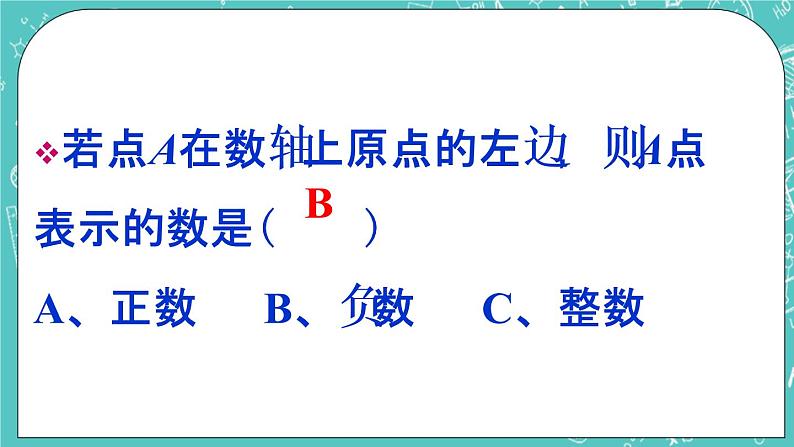 2.2  数轴 课件+教案+习题+素材01