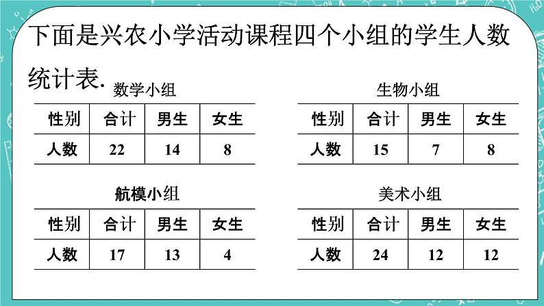 4.3数据的整理 课件+教案+习题+素材01