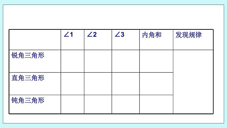 青岛版八年级数学上册 5.5三角形内角和定理（1）  教学课件07