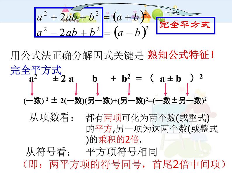 数学八年级上册14.3.2公式法（二）课件PPT第4页