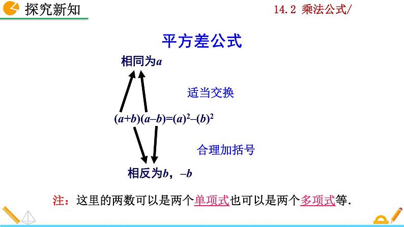 数学八年级上册14.2.1 平方差公式课件PPT08