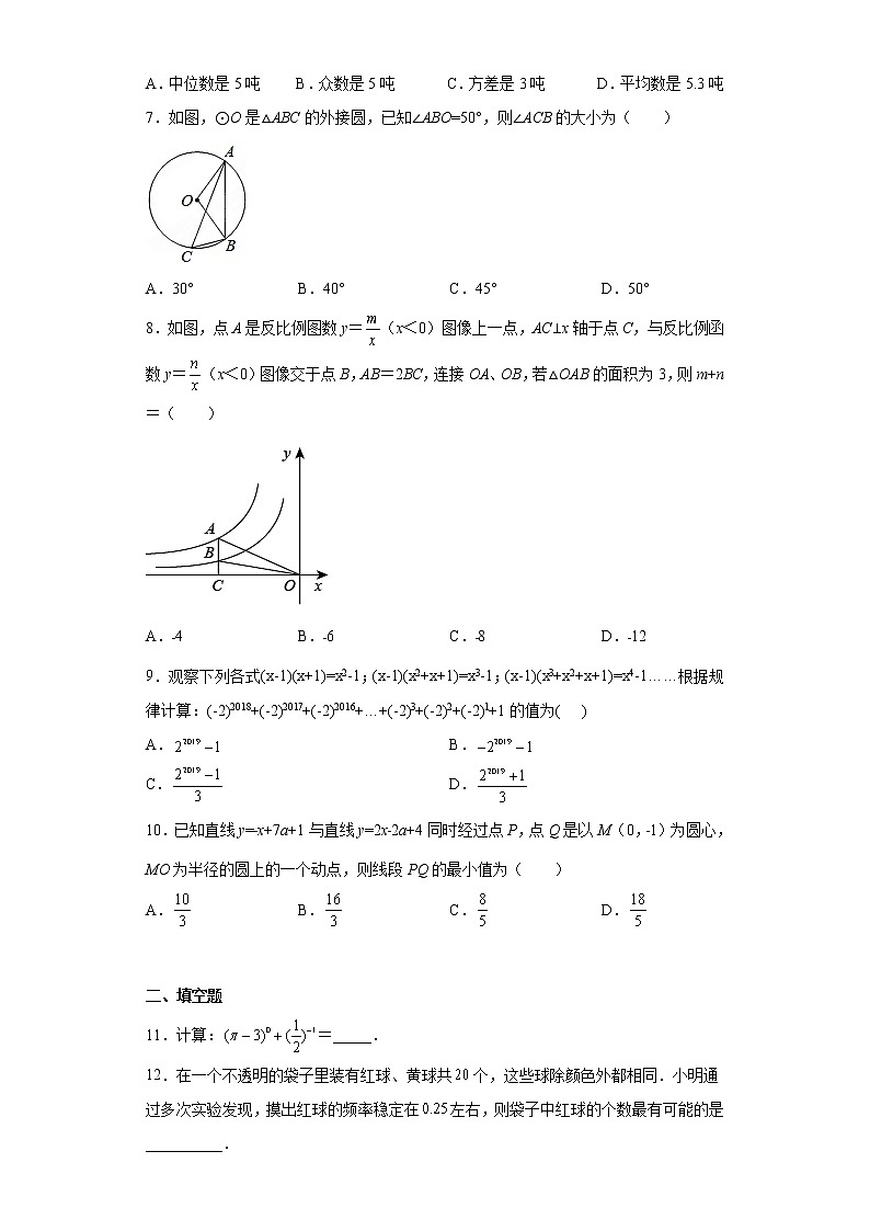 福建省福州外国语学校2022-2023学年九年级下学期期中数学试题第2页