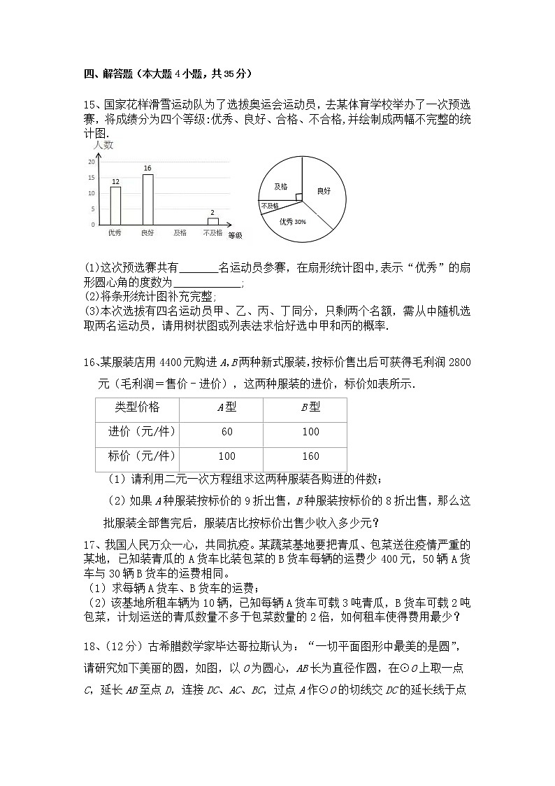 2023年广东省清远市佛冈县石角组考二模数学试题03