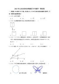 2023年山东省济南市槐荫区中考数学一模试卷（含答案）