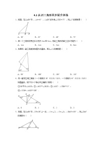 七年级下册1 认识三角形当堂检测题