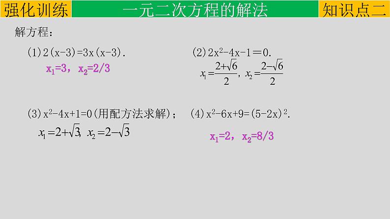 (通用版)中考数学一轮复习练习课件专题2.2 一次二元方程 (含答案)08