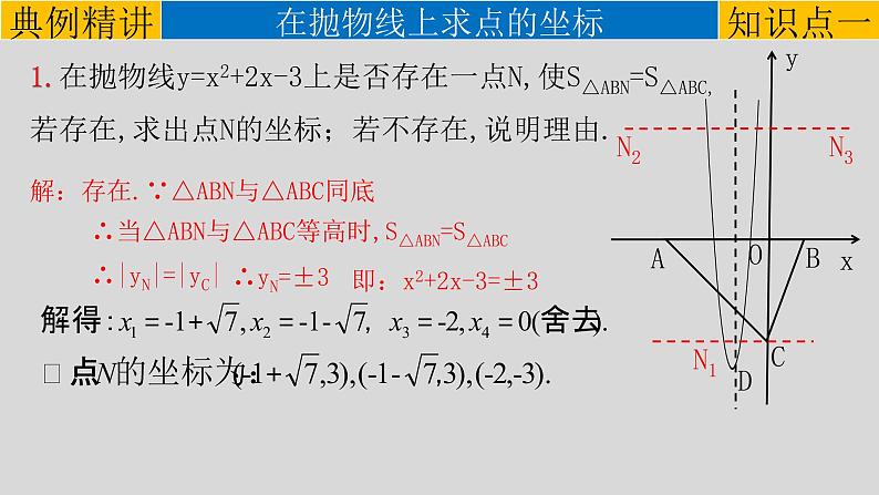 (通用版)中考数学一轮复习练习课件专题3.6 二次函数的综合（一题18变） (含答案)第5页