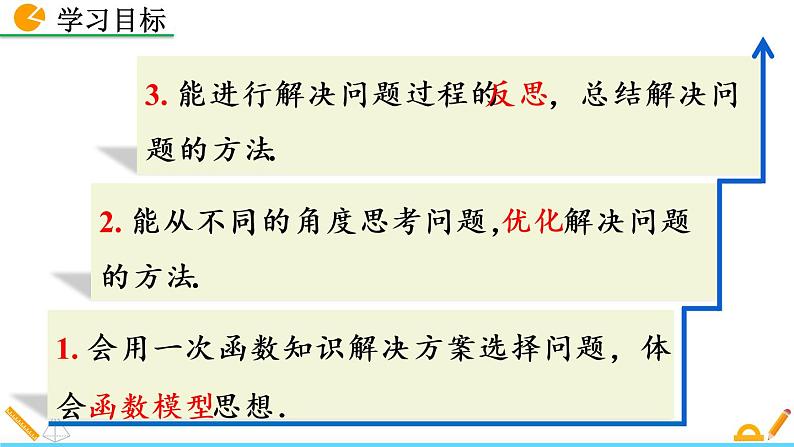 数学八年级下册19.3 课题学习  选择方案课件PPT04