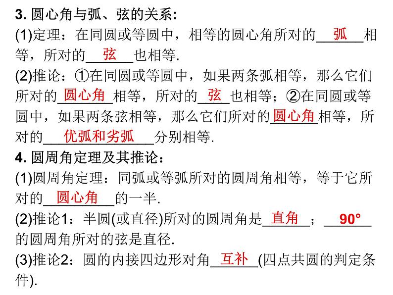 中考数学一轮复习知识梳理课件第6章《圆》课时24 (含答案)第7页