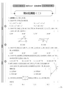 （2023春）青岛版数学初中七年级下册-黄冈360°定制密卷_期末检测题（三）
