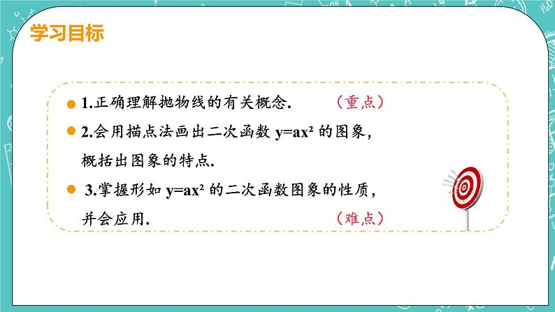 九年级数学人教版上册 第22章 二次函数 22.1 二次函数的图像和性质 22.1.2二次函数y=ax2 课件03