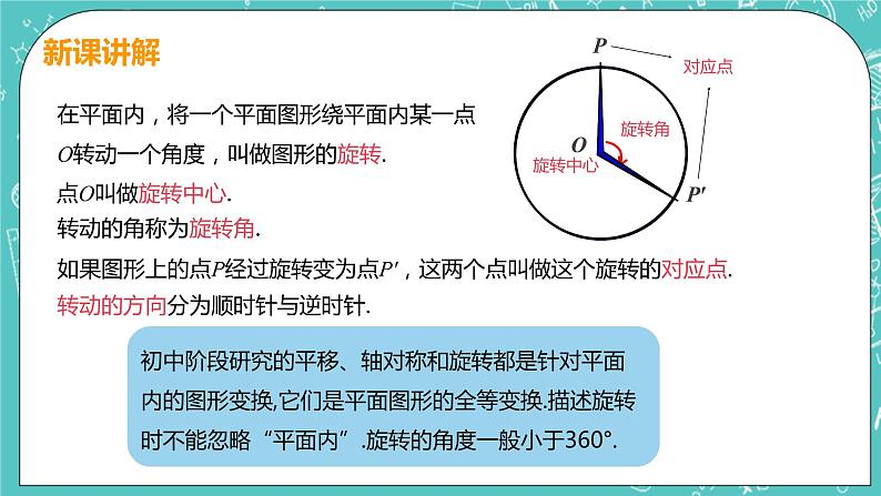 九年级数学人教版上册 第23章 旋转 23.1 图形的旋转 23.1 图形的旋转 课件07