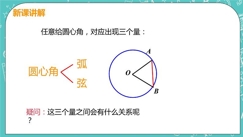 九年级数学人教版上册 第24章 圆 24.1 圆的有关性质 24.1.3 弧、弦、圆心角 课件08