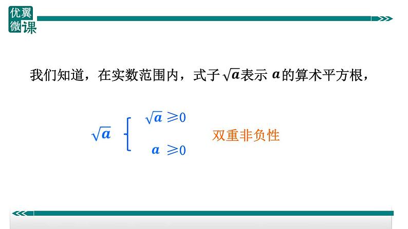 数学八年级下册1.利用二次根式的非负性求值课件PPT第2页