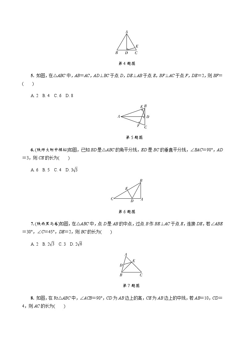 中考数学一轮复习课时练习第17课时  特殊三角形 (含答案)第2页