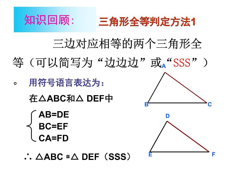 12.2.2三角形全等的判定(SAS)课件第6页