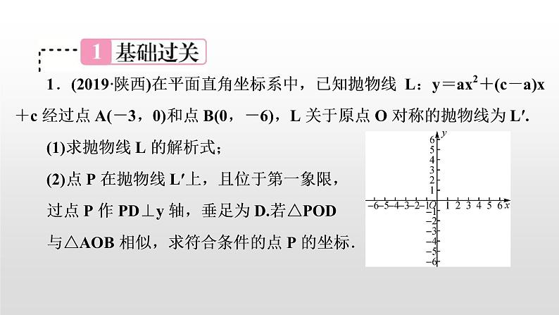 中考数学一轮复习课时讲解课件第16讲《二次函数与几何图形的简单综合》(含答案)第2页