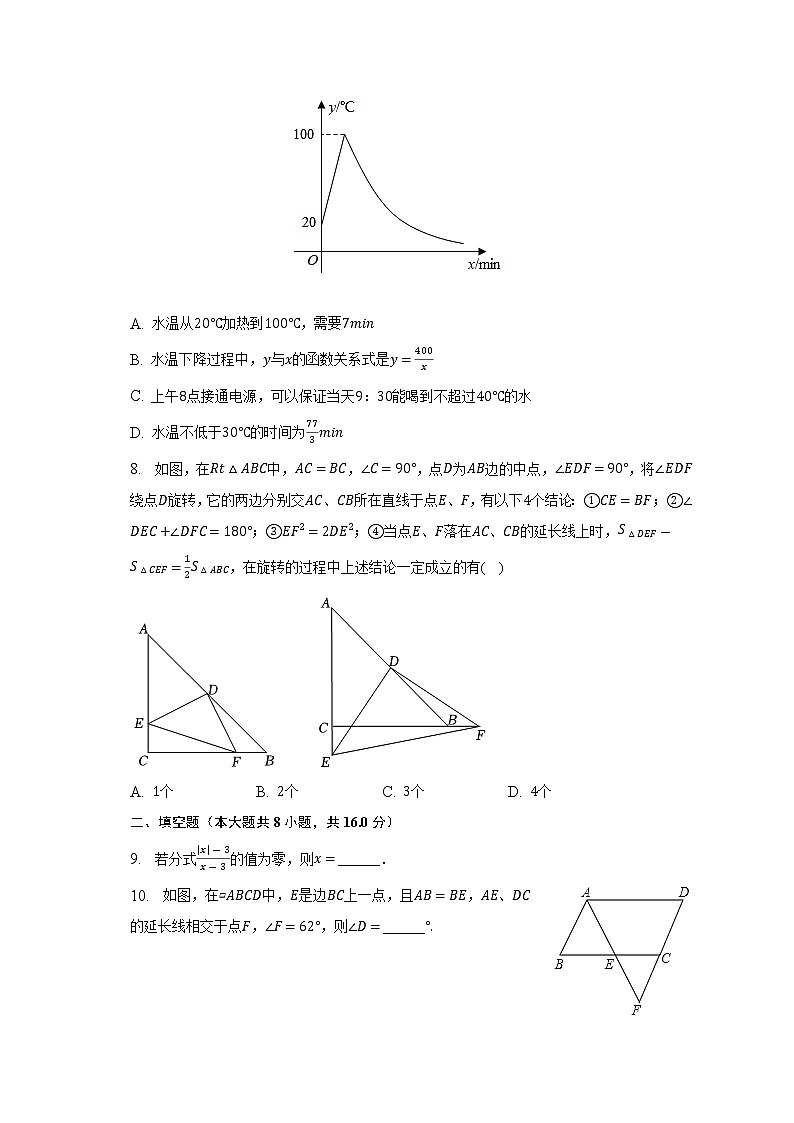 江苏省苏州市工业园区星海实验中学2022-2023学年八年级下学期期中数学试卷第2页