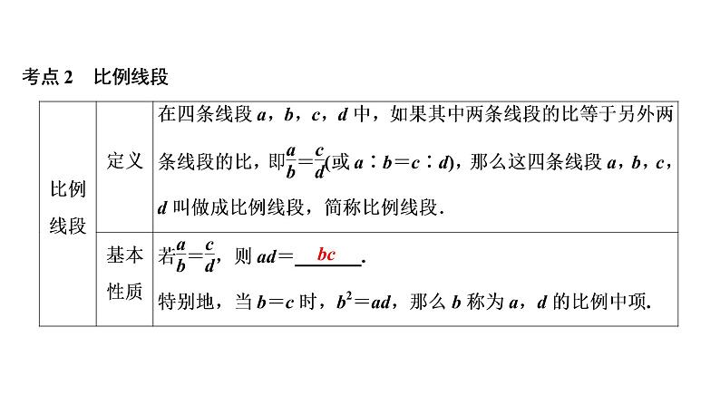 中考数学一轮复习课时练习课件第8单元　第25课时　相似形 (含答案)04