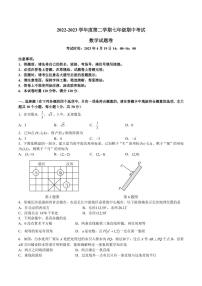 2022-2023-2长沙一中集团七下期中考试数学试卷