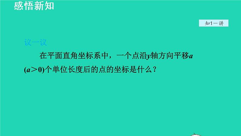 19.1 用坐标表示平移 冀教版八年级数学下册授课课件第7页