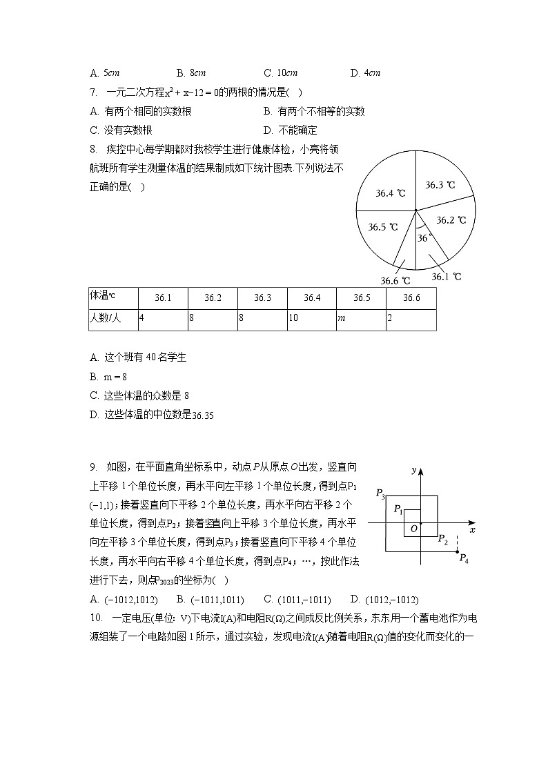 2023年河南省安阳市内黄县中考数学二模试卷(含答案解析)02