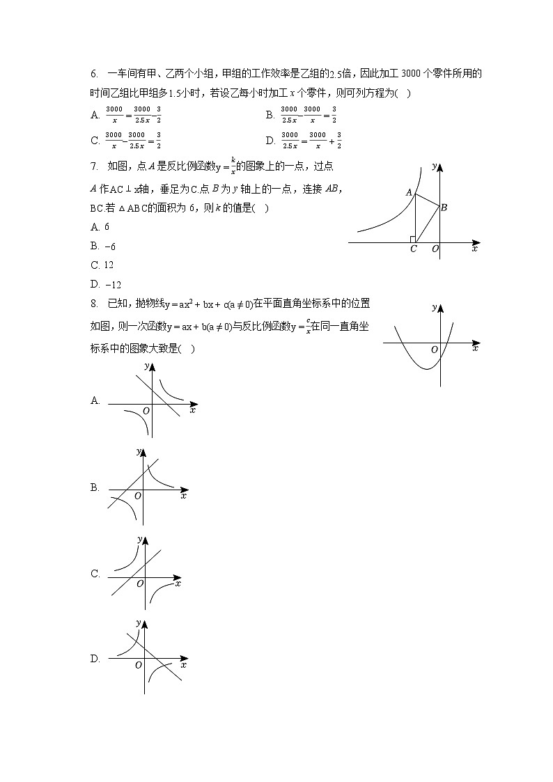 2023年山东省青岛市城阳区中考数学一模试卷(含答案解析)02